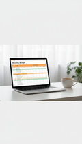 Monthly Budget Template for Small Businesses – PDF Spreadsheet