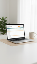 Freelancer Expense Tracker Spreadsheet – Tax & Income Tracking PDF Template